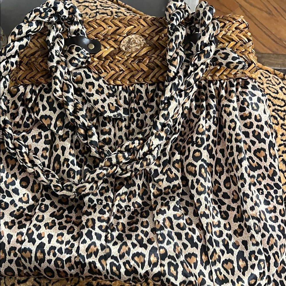 T. Cappelli Leopard Print Shoulder Bag